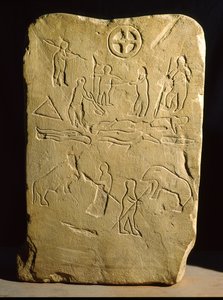 戦闘と狩猟のシーンがあるステラ、ノヴァリオ（砂岩）